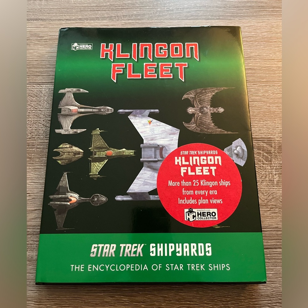 Star Trek Shipyards Klingon Fleet Hardcover Book